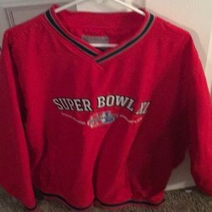 Reebok super bowl pullover